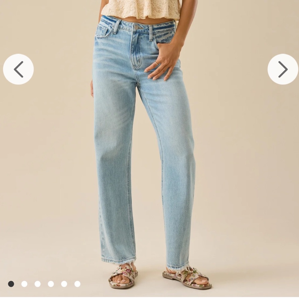 Altar'd State Mickie Straight Leg Jeans